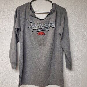 Womens NCAA Arkansas Razorbacks Long Sleeve Shirt by Team LJ - Size Small - New